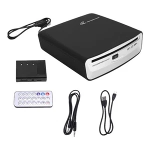 USB Car Stereo DVD Player for Laptops Desktops with Multiple Connection Methods - Afbeelding 1 van 8