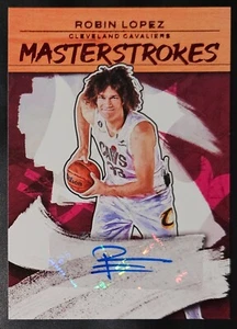 Robin Lopez 2022-23 Court Kings MASTERSTROKES RUBY Auto Insert Card (#'d 46/49) - Picture 1 of 2