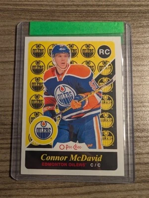 2015-16 OPC O-Pee-Chee retro CONNOR MCDAVID rookie RC oilers - Image 1 of 3