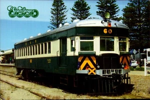 Brill Railcar 60 Train Postcard Goolwa Australia Vintage 2009 Steamranger Museum - Picture 1 of 2