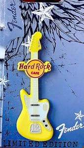 2013 HARD ROCK CAFE ONLINE FENDER SPRAYED METAL GUITAR SERIES LE PIN - Picture 1 of 1
