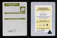 2006 Topps Draft Picks and Prospects (DPP) 1/1 Plaxico Burress #1