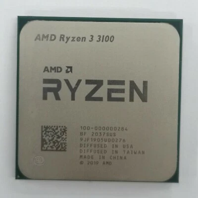 AMD Ryzen 3 3100 Desktop Processor Socket AM4 100-000000284 R3 Quad cores - Image 1 of 2