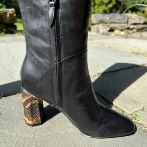 Gorgeous Women's leather Boots - Sigerson Morrison Size 7.5 - Picture 1 of 8