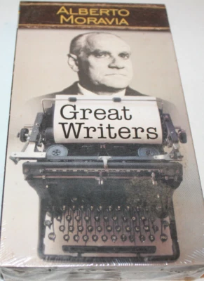 Great Writers Alberto Moravia (New Sealed VHS) Socially Alienated People - Image 1 of 2