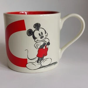 DISNEY - Minnie Mouse Letter 'C' Disneyland Paris Exclusive Ceramic Tea Mug Cup - Foto 1 di 6