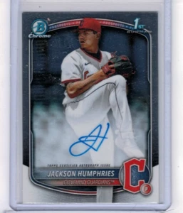 2025 Bowman Chrome Jackson Humphries 1st Bowman Prospect Auto - Picture 1 of 1
