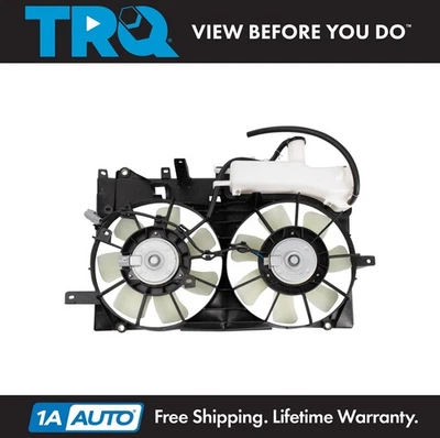 Conjunto de ventilador de refrigeración doble radiador TRQ para Toyota Prius 2004-2009 Foto 1 de 4