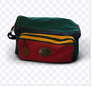 Land Aviator große Reise Unisex Handgepäck Farbblock 17x9" Canvas Seesack - Bild 1 von 10