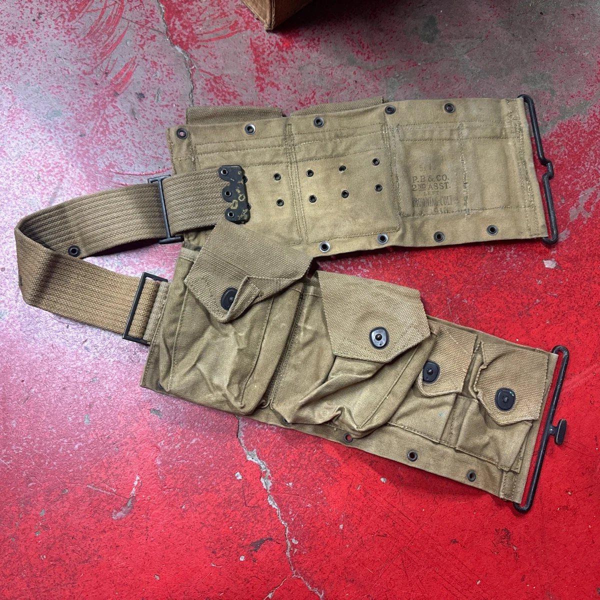 BAR Belt Indiana Original WWI US Personal & Field Gear for sale | eBay