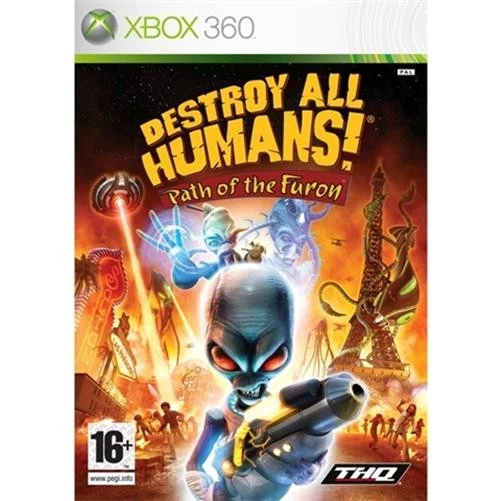 Destroy All Humans Path Of The Furon - Microsoft Xbox 360 Action Video Game - Image 1 of 1