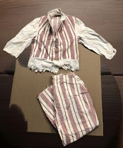 Shriner Initiation Uniform VTG Prison, Rockabilly Handmade Read - Picture 1 of 14