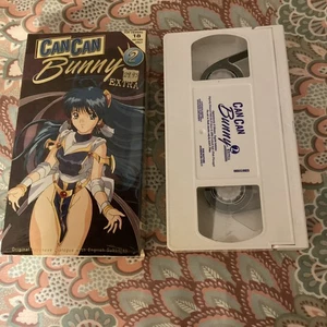 Can Can Bunny Extra 2 Vhs Rare Japanese Anime English Subtitles Great Cond - Picture 1 of 2