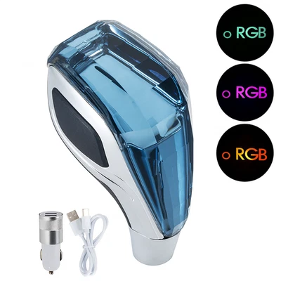 Car Universal Crystal Gear Shift Knob For Toyota & For Lexus with LED Light - US - Image 1 of 4