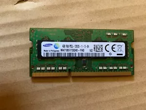 Samsung Laptop Memory 4GB 1Rx8 PC3L-12800S- M471B5173QH0-YK0 - Picture 1 of 4