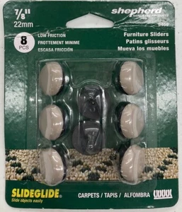 Shepherd Hardware 7/8" reibungsarm 8-teilig Teppich zum Nageln von Möbeln Segelflugzeuge - Bild 1 von 2