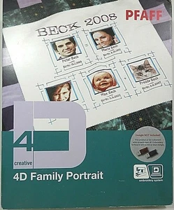 Pfaff 4D Creative Family Portrait Kit ohne Dongle - Bild 1 von 8