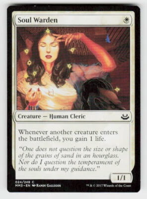 Modern Masters 2017 #24 Soul Warden - Image 1 of 2