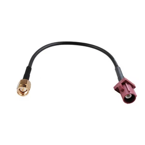 SMA Male to Fakra D male Plug Adapter cable pigtail RG174 15cm for GSM antenna - Zdjęcie 1 z 3
