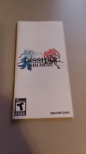 Playstation PSP - Dissidia Final Fantasy - Manual Only FRENCH - Picture 1 of 1
