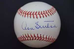 Don Sutton LA Dodgers HOF Autographed ONL Signed Baseball JSA B3 - Picture 1 of 4