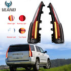 2Pcs Vland Clear Led Tail Lights For 2015-2020 Gmc Yukon Led Brake Rear Lamps