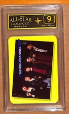 THE ROLLING STONES 1985 ROCK STAR CONCERT CARDS #18 ASG 9 NEAR MINT OR HIGHER