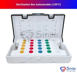 Neu zahnärztliche Sterilisation Autoklav Box - 135 °C - für zahnärztliche chirurgische Werkzeuge FDA - Bild 1 von 5