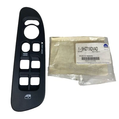 Dodge Ram 2002-2005 delantero izquierdo puerta lado conductor panel interruptor bisel MOPAR OEM NUEVO Foto 1 de 4