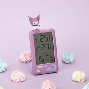 Sanrio Kuromi Thermo Feuchtigkeitsuhr/Alarmfunktion - Bild 1 von 7