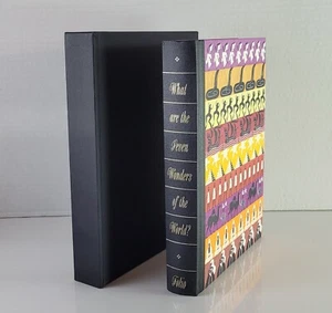 What Are The Seven Wonders Of The World Folio Society Hardcover Used - Like New - Picture 1 of 16