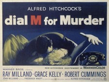 18153 Hitchcock's Dial m For Murder LAMINATED POSTER CA