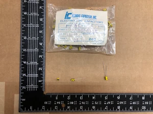 (200 pcs) 105RSS050M ILL CAP, 1uF 50V 85*c, Radial Electrolytic Capacitor - Picture 1 of 2