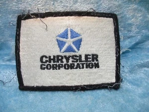 Crysler Corporation Aufnäher - Bild 1 von 1