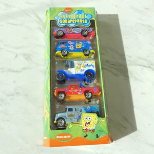 Spongebob Squarepants Matchbox (5 Car Set) - New 2002 - Picture 1 of 4
