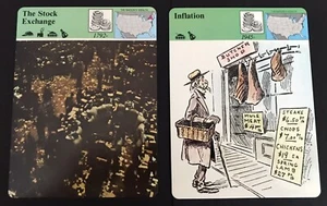 Stock Exchange & Inflation Theme Panarizon Story of America Collector Cards - Picture 1 of 2