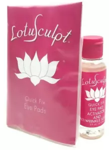 NUOVO LotuSculpt Quick Fix Eye Pad attivatore e soluzione antirughe 2 fl oz - Foto 1 di 5