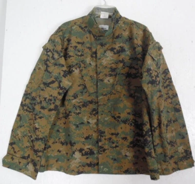 Army Combat Propper DIGITAL CAMO Military Battle Rip ACU Jacket Medium Chest 50" - Image 1 of 4