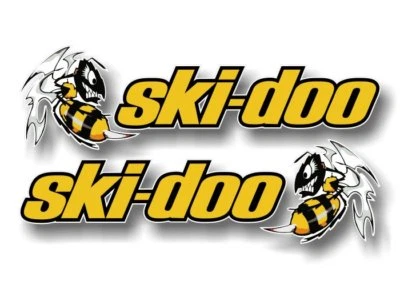 STREET LEGAL DECALS 2 Killer Bee 9" Vinyl Sticker Decals Snowmobile Sled Trailer Graphic Stickers