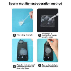 Fertility Home Test Kit For Men Sperm Vitality Quality Test Easy To Use - Picture 1 of 12
