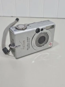 Canon PowerShot S 400 fotocamera 4 MP 3x zoom ottico f/2.8 argento non funzionante per P - Foto 1 di 10
