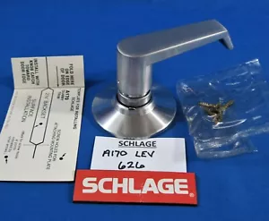 SCHLAGE - A170N LEV 626 gebürstetes Chrom - Levon halber Dummy Türhebel ziehen Handde - Bild 1 von 7
