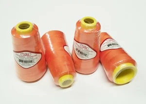 4 BIG SPOOLS SERGER OVERLOCK SERGE SEWING THREAD 2500 YARDS EACH CONE (48 COLORS - Picture 1 of 29