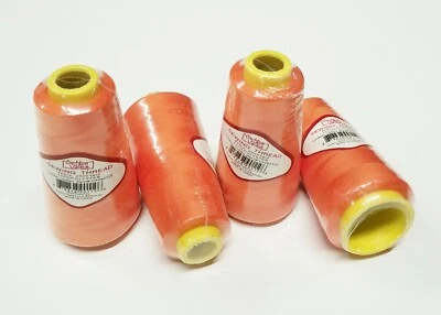 4 BIG SPOOLS SERGER OVERLOCK SERGE SEWING THREAD 2500 YARDS EACH CONE (48 COLORS - Image 1 of 3