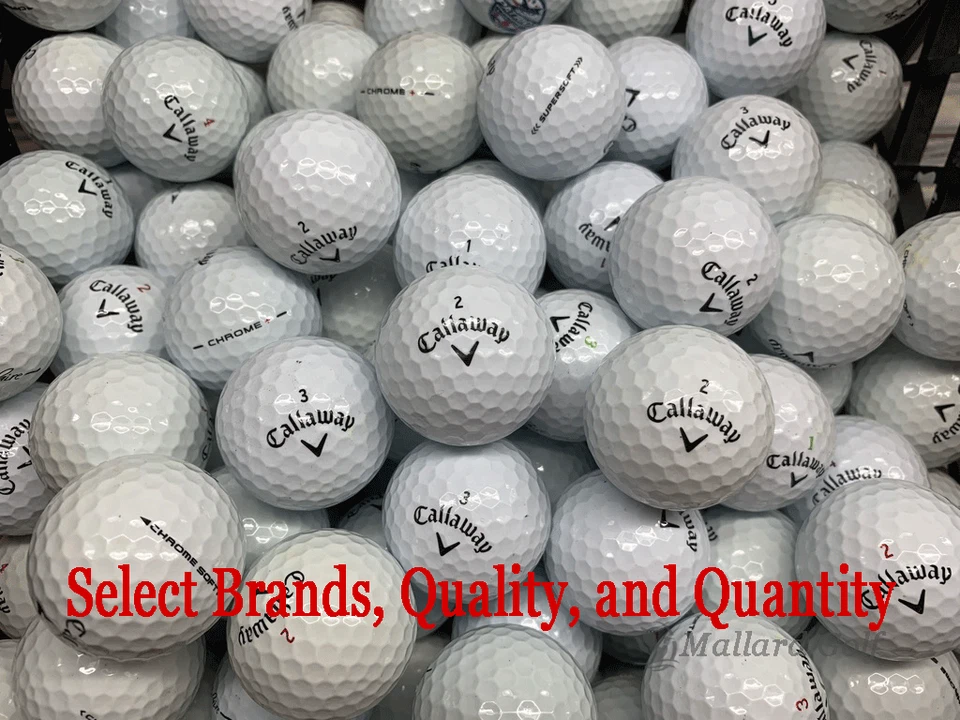 AAA - AAAAA Mint Condition Used Golf Balls Assorted Brands  - Image 1 of 4