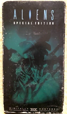 Aliens VHS Movie Special Edition Sigourney Weaver Original  Horror - Image 1 of 4