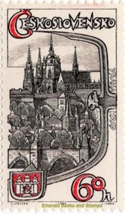 EBS Czechoslovakia 1964 - 1000 years of Prague Castle - Michel 1486 - MNH** - Picture 1 of 1