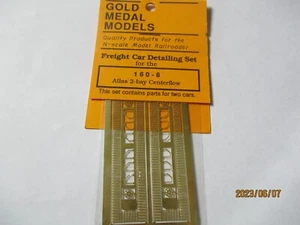 Modelos de medalla de oro # 160-8 Atlas 2 bahías conjunto de detalles de tolva de flujo central escala N - Imagen 1 de 5