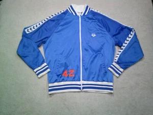 Vintage Florida Gators Swimming Jacket Mens XL Extra Large Blue Double Sided - Picture 1 of 12