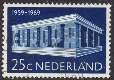 1969 Netherlands SC# 475 - Europa and CEPT - Used - Image 1 of 2